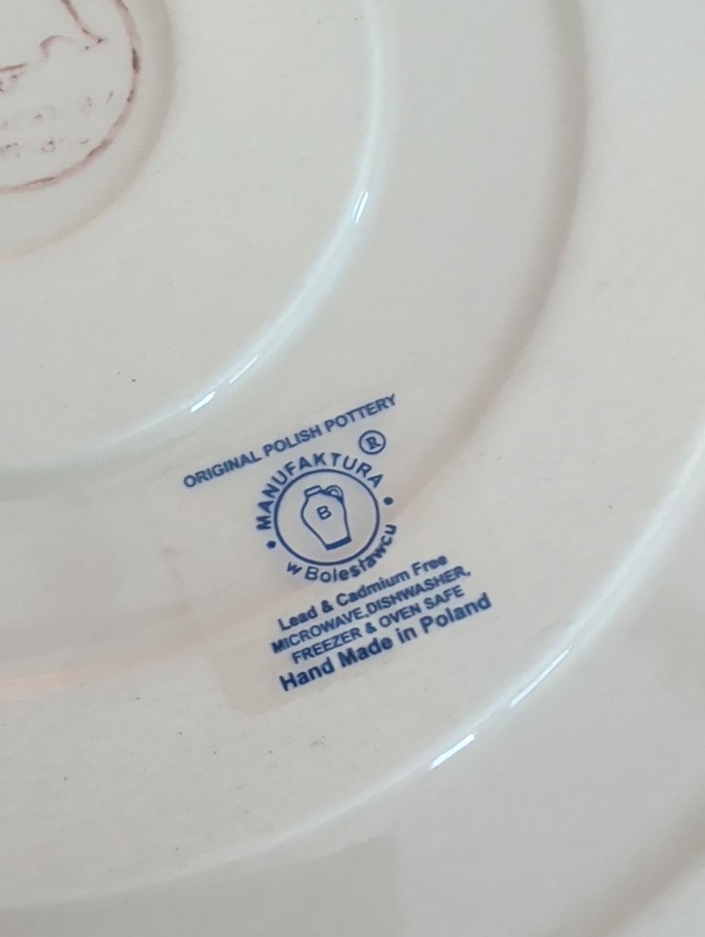 Polish Pottery Pie Dish - Picture 6 of 7